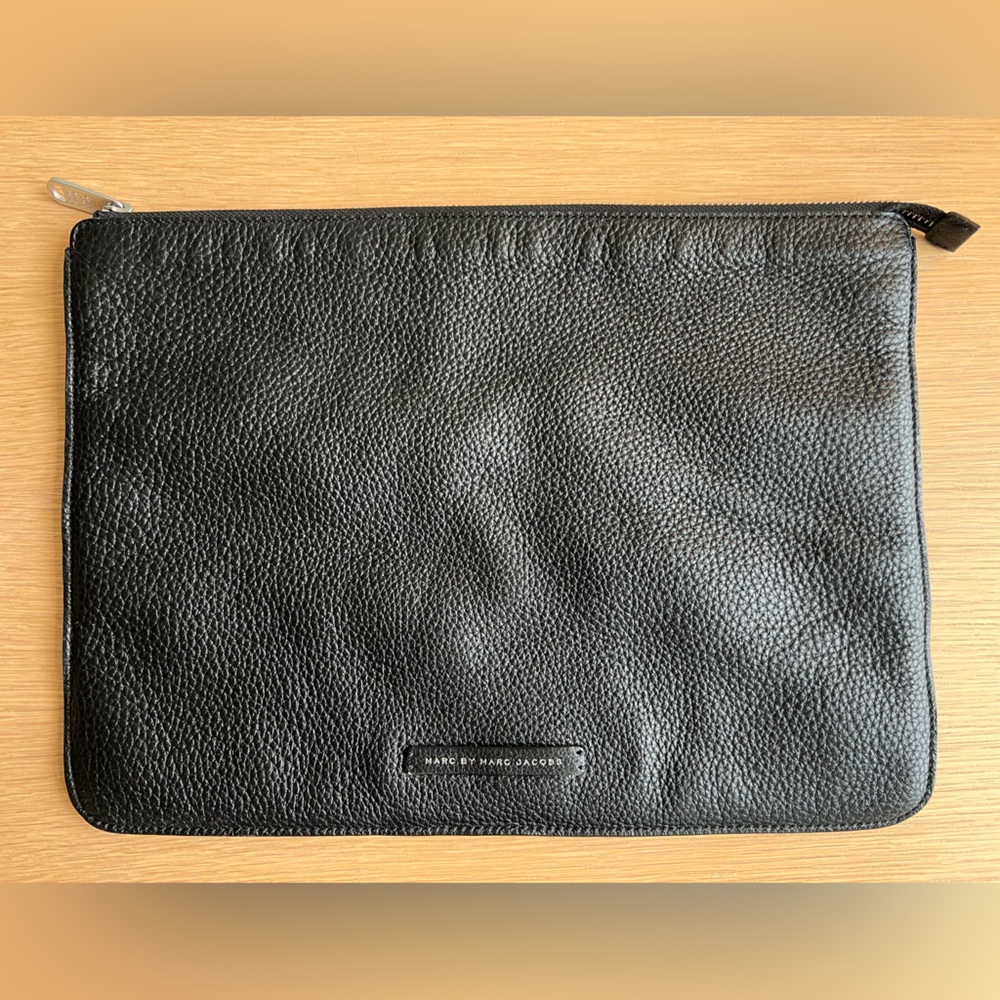 Marc by Marc Jacobs leather document holder.